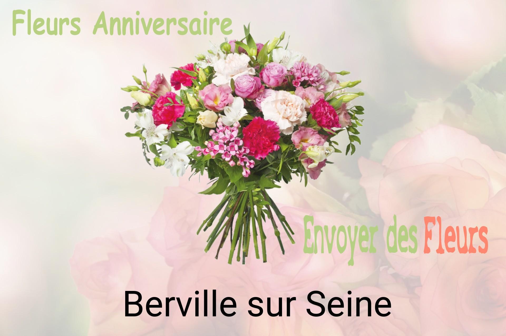 Bouquet de fleurs d’anniversaire livré à Berville-sur-Seine