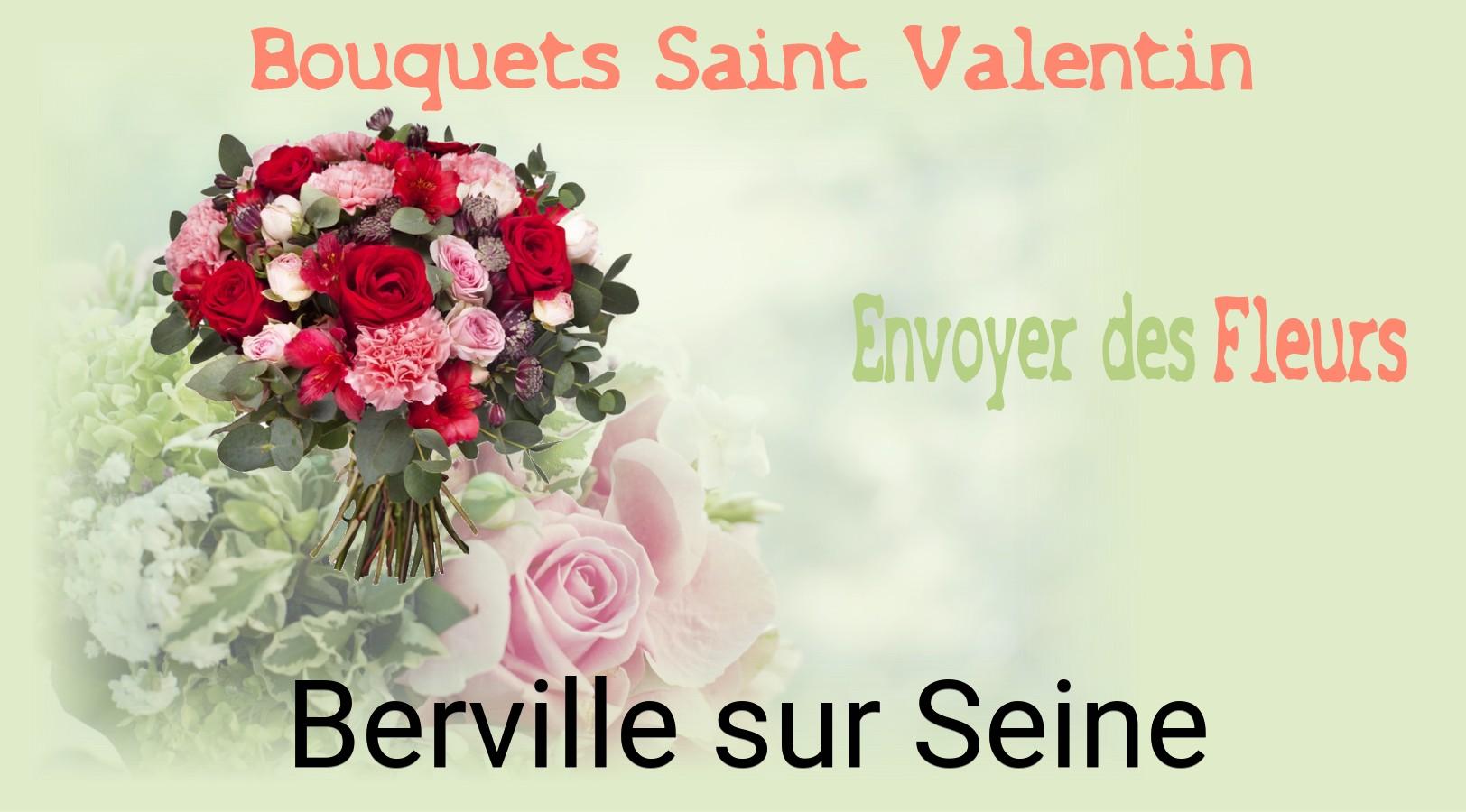 Roses de Saint-Valentin livrées à Berville-sur-Seine